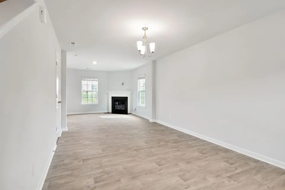 Example imagery: a finished, freshly painted room